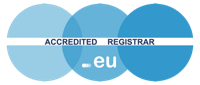 Logo Accredited registrar EURid
